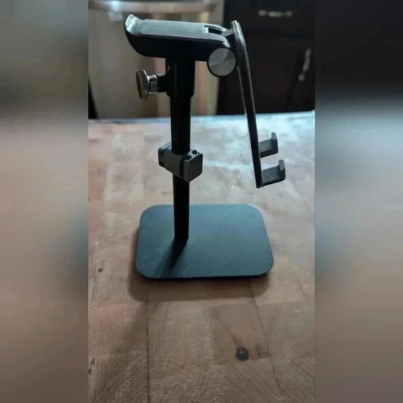 Phone And Headphone Stand Black And Gray (EUC) - Picture 2 of 9
